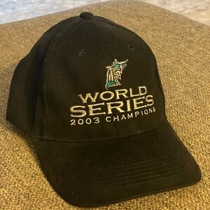 Black World Series 2003 Champions Cap
